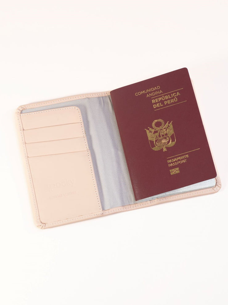 Funda para pasaporte Julie - Blossom Pink