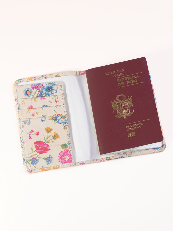 Funda para pasaporte Julie - Light Floral